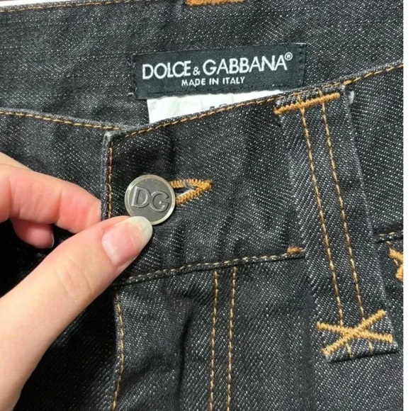 Dolce & Gabbana Dark Indigo Straight Jeans - Picture 5 of 8